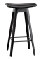 Preview: Andersen Barhocker HC1 schwarz 67cm, Ledersitz